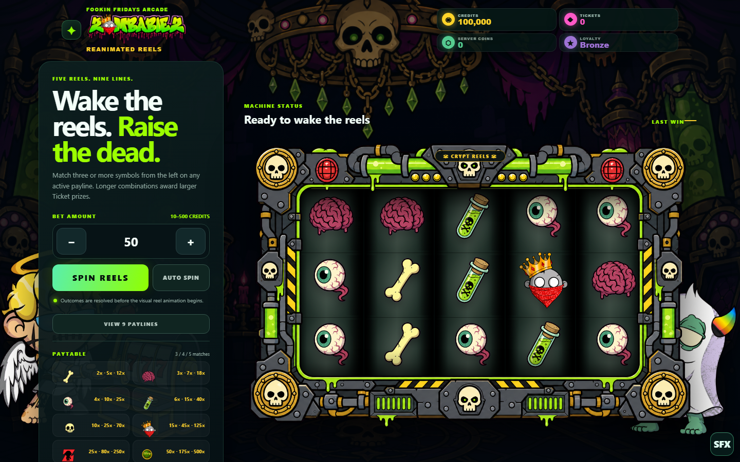 Reanimated Reels game preview